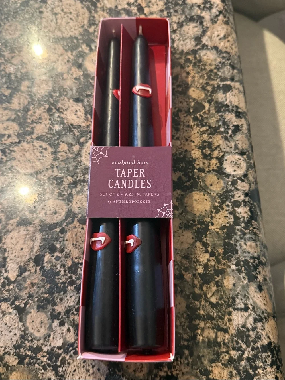 Anthropologie NWT Halloween Icon Tapers, Set of 2